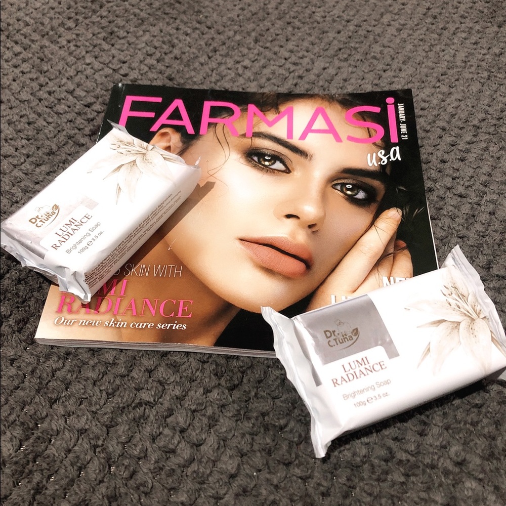 2 Farmasi Lumiradiance Bar soaps